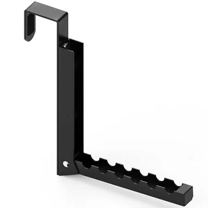 Retractable Over The Door Hook Hanger Organizer Rack for Clothes Coats Towels - Picture 1 of 7