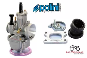 CARBURATORE PWK ø24 + COLLETTORE ASPIRAZIONE POLINI HM CRE 50 Minarelli AM6 - Foto 1 di 1