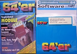 COMMODORE 64/128 -- 64´er AUSGABE 1/93 BEGLEITDISKETTE (MARKT & TECHNIK - DISK) - Afbeelding 1 van 2