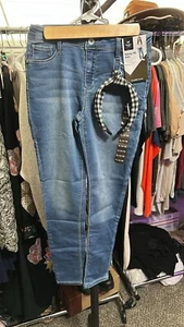 Girls skinny fit jeans XL comes with head band - Picture 1 of 2
