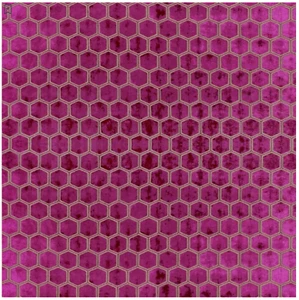 DESIGNERS GUILD STOFF MANIPUR FARBE FUCHSIA FDG2832/11 SCHNITT SAMT Innenausstattung - - Bild 1 von 1