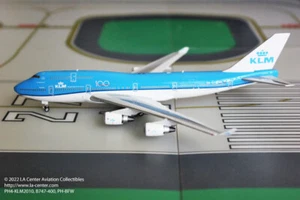 Phoenix Models KLM Royal Dutch Boeing 747-400 100th Color Diecast Model 1:400 - Picture 1 of 1