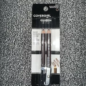 CoverGirl Easy Breezy Brow & Eye Makers 505 Midnight Brown .06oz - Picture 1 of 2