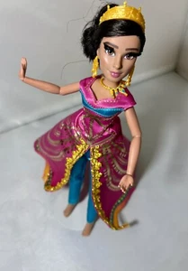 Disney Glamorous Jasmine Deluxe Fashion Doll Princess Hasbro lashes - Picture 1 of 4