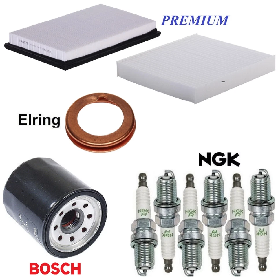 Настраиваемый комплект фильтров слив масла свечи зажигания для INFINITI G35 V6 3,5 л 2003-2006 - Изображение 1 из 1