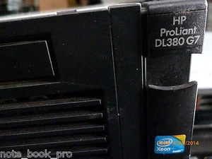HP D 380 G7 2 x Hex Core2.66Ghz(X5650) 64Gb 2 x73 Gb and 2x300Gb SAS 10K/Rails/ - Picture 1 of 2