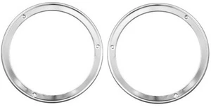 1963 Chevy Truck Chrome Head Light Bezels LH & RH Set - Bild 1 von 6