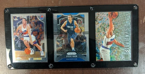 STEVE NASH 3 CARD PLAQUE PHOENIX SUNS DALLAS MAVERICKS Cover