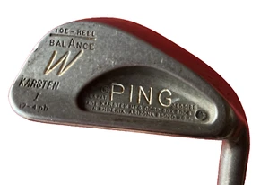 Ping Karsten I Toe-Heel Balance Black Dot PW Iron - Steel Shaft - RH - Picture 1 of 4