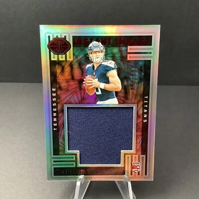 WILL LEVIS RC - 2023 Illusions - Instant Impact RED 💥 #/199 Jersey Patch Titans - Image 1 of 4