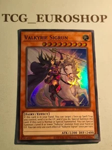 Valkyrie Sigrun▪︎YUGIOH▪︎TOCH▪︎SÚPER RARO▪︎INGLÉS▪︎NM #2913 - Imagen 1 de 2
