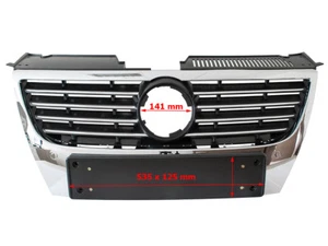 ANTERIORE GRIGLIA MASCHERINA PER VW PASSAT B6 05-10 - Foto 1 di 2