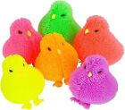 ArtCreativity 3 Inch Chicken Puffer Toys for Kids (Pack of 12) Chick Surprise To