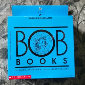 Scholastic Bob Books For Beginning Readers Set 1 12 Books Parent Guide - Imagen 1 de 7