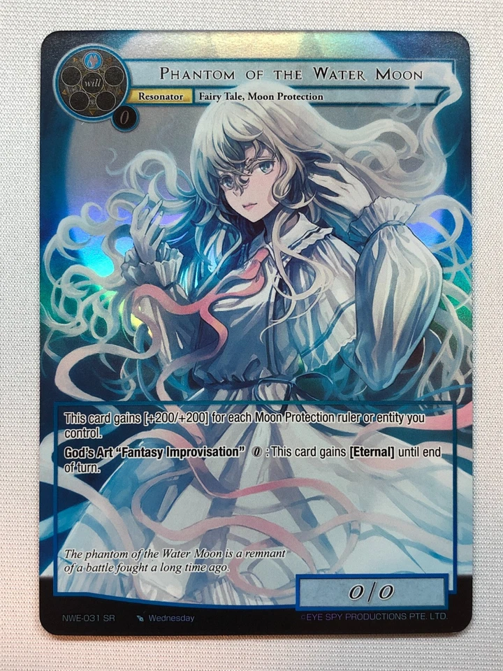 Force of Will - A New World Emerges Phantom of the Water Moon (Full Art) NM/M  - Image 1 of 1