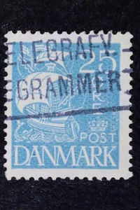 Sello Postal. Dinamarca. 25 Ore. Usado. Postage stamp. Denmark. 25 Ore. Used. - Bild 1 von 5