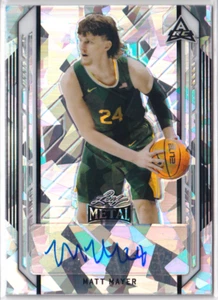 Hoja de metal plata cristal 2021-22 #BAMM2 Matt Mayer - Imagen 1 de 1