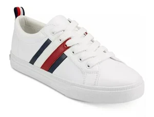 Tommy Hilfiger Womens Lireai Casual and Fashion Sneakers Shoes White Sz 11M - Picture 1 of 4