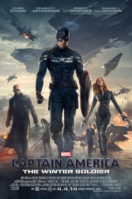 Marvel Captain America Winter Soldier Premium POSTER MADE IN USA- FIL266