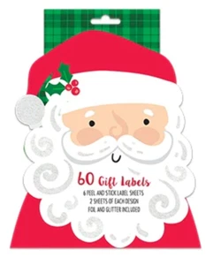 Value Family Pack Etiquetas Regalo Navidad - 60 Pegatinas - Estilo A - Imagen 1 de 2