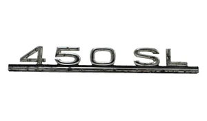 Emblema Mercedes R107 SL 450 CHROM Inscripción 1078170215 Original - Picture 1 of 4