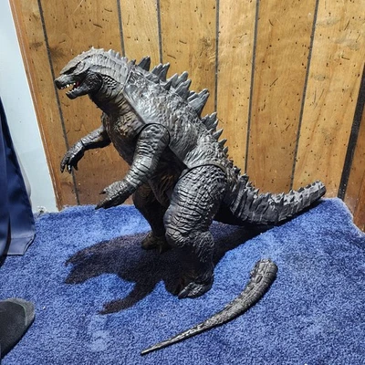 Jakks Pacific 2014 Gigante Talla 24" Alto Godzilla 100% Completo 40" Largo Foto 1 de 4