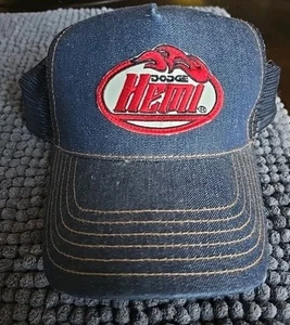 Cappello snapback Dodge Hemi in rete denim di Aces e Eights - Foto 1 di 2