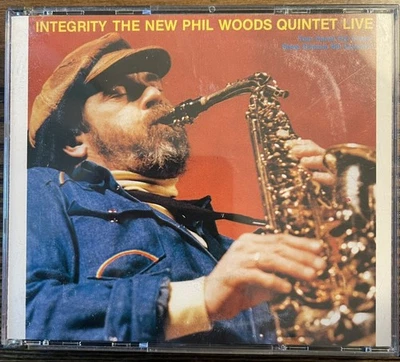 Phil Woods Quintet - Integrity Live 2 CD Dsics 1981 Jazz RED Record Italy:VG - Image 1 of 2