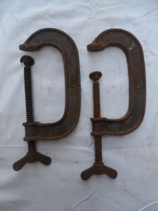Vintage Record No 5 Clamps x2 - Picture 1 of 5