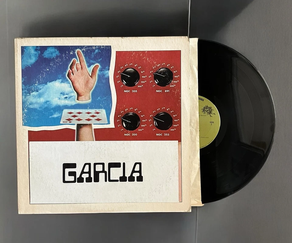 Jerry Garcia – Garcia LP (1972) WB 1st Press Ultrasonic Clean Green Island - Image 1 of 4