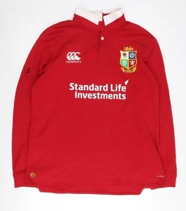 Camiseta de rugby roja para hombre Canterbury manga larga L - Imagen 1 de 12