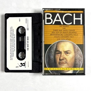 The Best of Bach (Netherlands) Vintage Classical Chrome Cassette Tape Tested - Picture 1 of 3