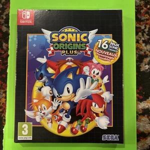 SONIC ORIGINS PLUS SWITCH FR NEW (GAME IN ENGLISH/FRANCAIS/DE/ES/IT/PT) - Picture 1 of 2