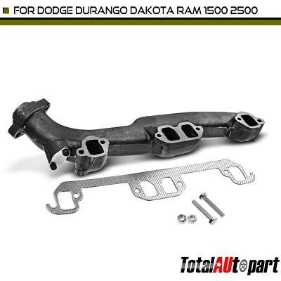 排气歧管带垫圈套件适用于道奇 Ram 1500 2500 3500 Dakota Durango Right — 第 1/4 张图片