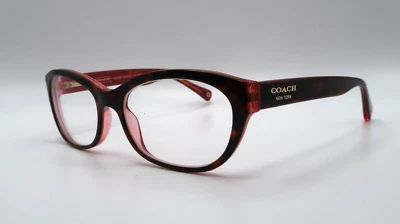 Monturas para gafas Coach HC 6041 5115 Kristin 51-16-135 rosa tortuga para mujer Foto 1 de 4
