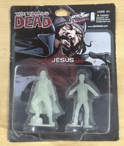 !Rare MOC SDCC Skybound The Walking Dead Glow In The Dark Jesus Figure 500 Made - Picture 1 of 24