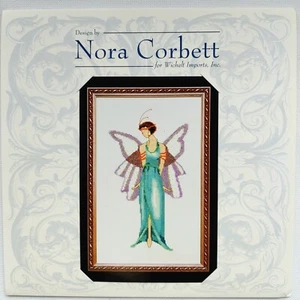 Jade Blue Cross Stitch Chart by Nora Corbett Spring Garden Collection NC137 - Picture 1 of 10