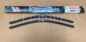 Mercedes-Benz Clase C CLK FABRICANTE DE EQUIPOS ORIGINALES BOSCH ventana delantera, limpiaparabrisas juego de cuchillas NUEVO - Imagen 1 de 4
