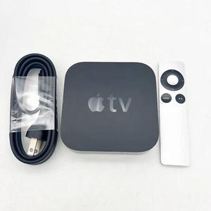 Apple TV (2nd Generation) A1378 with remote and Power Cord - Picture 1 of 2