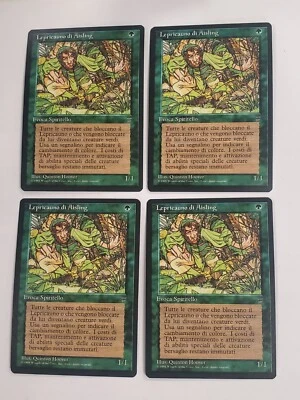 MTG Playset 4x Aisling Leprechaun (Italian Legends/Green/C) - BGM - Image 1 of 2
