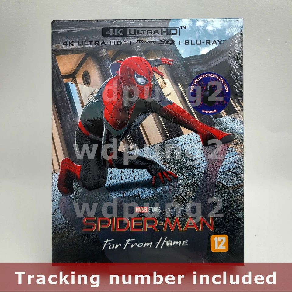 Spider-Man: Far From Home - 4K UHD BLU-RAY 2D 3D Steelbook - Full Slip A1 / WeET - Image 1 of 4