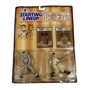 1989 MICKEY MANTLE JOE DIMAGGIO New York Yankees Greats Starting Lineup - Foto 1 di 12