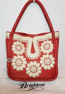 BRIGHTON MASTERPIECE COLL CROWN JEWELL WINSLET EMBROIDERED BEADED HANDBAG MP$425 - Picture 1 of 12
