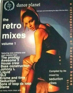 Rave Mixes Dance Planet The Retro Mixes Original Triple Cassette Tape 1997 RARE - Picture 1 of 12