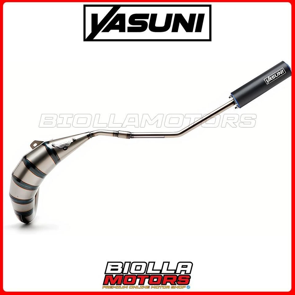 TUB233TA MARMITTA YASUNI HM ALLUMINIO Derbi SUPERMOTARD D. 28mm OMOLOGATA Foto 1 de 4