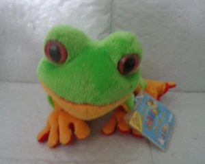 Webkinz - Rana albero - Peluche e codice inutilizzato - HS109 - Foto 1 di 1
