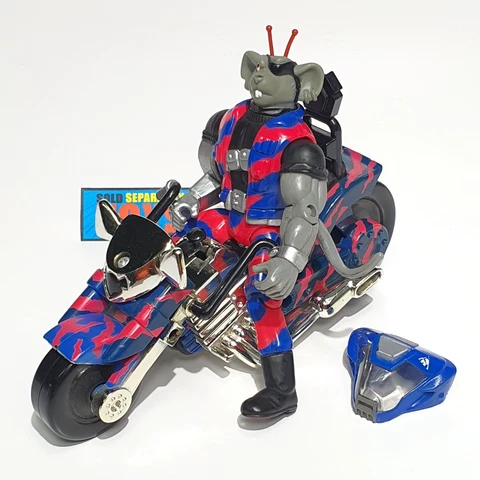 Biker Mice MODO COMMANDO CRUISER bike Freedom Fighters purple pink motorcycle Cover