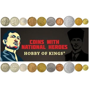 10 Coin Collection | National Heroes | Revolution | Independence | Leader - Picture 1 of 1