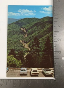 Vintage Postkarte Great Smoky Mountains Abstieg nach North Carolina - Bild 1 von 2