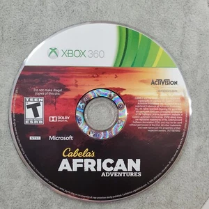 Cabelas African Adventures Game Xbox 360 DISC ONLY UNTESTED - Picture 1 of 8
